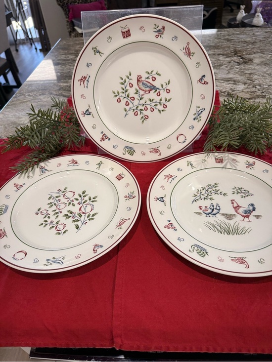 Johnson Brothers Other - Johnson Brothers TWELVE DAYS OF CHRISTMAS porcelain dinner plates.